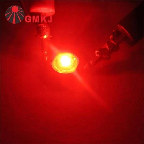 3w 3w de alta potência led diodo vermelho 630nm para wall waher luz