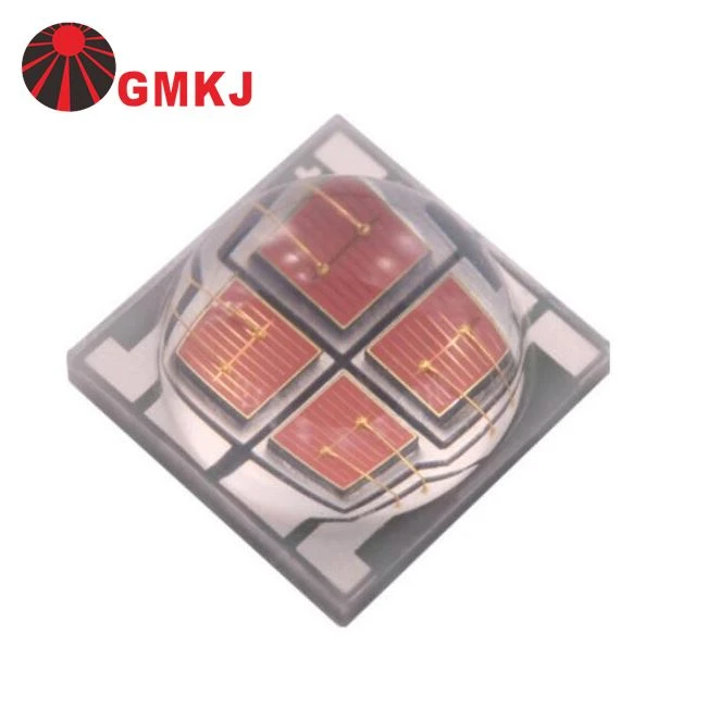 Chips 5050 4 de alta potência Cor vermelha Smd Led 620nm 630nm Led vermelho